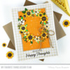 Sunflower Wreath Die-namics - My Favorite Things