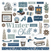 Winter Chalet Element Sticker - Photoplay
