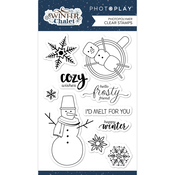 Winter Chalet Stamp Set - Photoplay