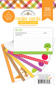 Farmers Market 4x6 Recipe Card Paper Pad - Doodlebug - PRE ORDER