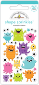 Monster Madness Shape Sprinkles - Doodlebug