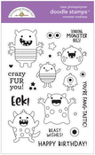 Monster Madness Doodle Stamps - Doodlebug