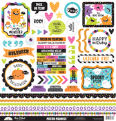 Monster Madness This & That 12x12 Sticker Sheet - Doodlebug