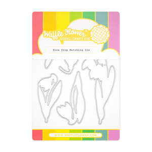 Snow Drop Matching Die - Waffle Flower Crafts