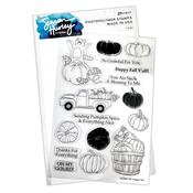 Happy Fall Clear Stamps - Simon Hurley - PRE ORDER