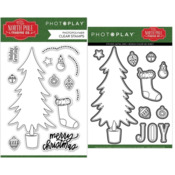 Trim a Tree Stamp & Die - Photoplay