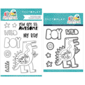 Little Boys Have Big Adventures Stamp & Die - Photoplay