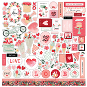 My Valentine Element Sticker - Carta Bella