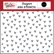 Be Mine Stencil - My Valentine - Carta Bella