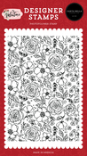 Always And Forever Floral Stamp Set - My Valentine - Carta Bella