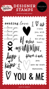 I Heart Us Stamp Set - My Valentine - Carta Bella
