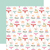 Birthday Girl Cake Paper - A Birthday Wish Girl - Echo Park