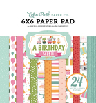 A Birthday Wish Girl 6x6 Paper Pad - Echo Park
