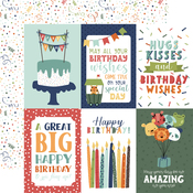 Journaling 4x6 Cards Paper - A Birthday Wish Boy - Echo Park