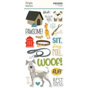 Pet Shoppe Dog Foam Stickers - Simple Stories