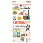 Pet Shoppe Cat Foam Stickers - Simple Stories