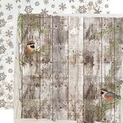 Winter Magic Paper - Simple Vintage Winter Woods - Simple Stories