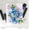 Fairy Tale Florals Detailed Simple Coloring Stencil Set 4 in 1 - Altenew