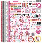 Our Love Song Doohickey Cardstock Stickers - Bella Blvd