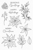 DBD Pretty Poinsettias - My Favorite Things