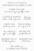 Coffee Order Stamp - My Favorite Things