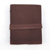 4x5 Leather Soft-Cover Handmade Journal - Lamali