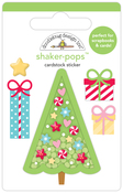 Merry & Bright Shaker-pop - Candy Cane Lane - Doodlebug