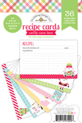 Candy Cane Lane Recipe Cards - Doodlebug