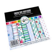 Snow Day Birthday Patterned Paper - Catherine Pooler