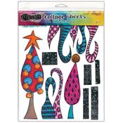 Christmas 2 8.5x11 Collage Sheets - Dylusions