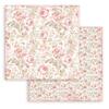 Rose Parfum 12x12 Backgrounds Selection Paper Pad - Stamperia