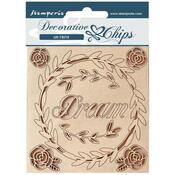 Dream Decorative Chips - Rose Parfum - Stamperia
