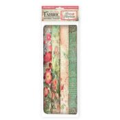 Rose Parfum Scrapbooking Fabric Pack - Stamperia