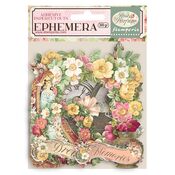 Flowers & Garland Ephemera - Rose Parfum - Stamperia