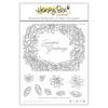 Holiday Wreath 6x7 Stamp Set - Make It Merry - Honey Bee Stamps