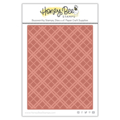 Plaid A2 Hot Foil Plate - Make It Merry - Honey Bee Stamps