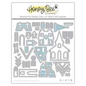 Winter Village Honey Cuts - Make It Merry - Honey Bee Stamps