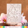 Oversized You're Invited Stamp Set - Waffle Flower Crafts