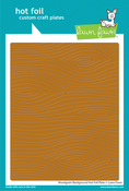 Woodgrain Background Hot Foil Plate - Lawn Fawn