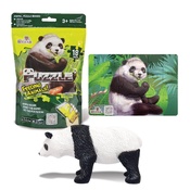 Panda - Wenno Animal Figurine With Puzzle And AR Game