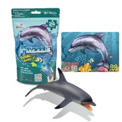 Dolphin - Wenno Animal Figurine With Puzzle And AR Game