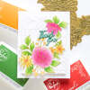 Dreamy Florals Hot Foil Plate - Pinkfresh Studio