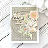 With Sympathy Hot Foil Plate - Pinkfresh Studio