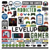 Gamer Element Sticker - Photoplay