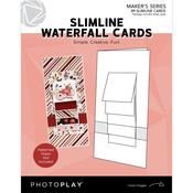 #9 Slimline Waterfall Cards Maker Series - Photoplay