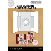 #6 Mini Slim Shutter Cards Maker Series - Photoplay