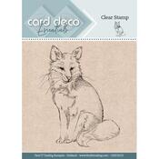 Fox Card Deco Essentials Clear Stamp - Find It Trading