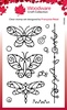 Singles Wired Butterfly Clear Stamp  - Woodware