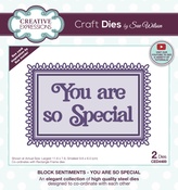 Block Sentiments You Are So Special Dies - Creative Expressions
