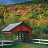 Fall Colors Paper - Covered Bridge - Reminisce